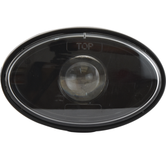 Phare de travail Ovale 1 LED 10-30V 25W 2400 lumens