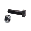 Boulon à tête hexagonale M14x1,5x50 avec écrou à freinage interne adaptable - Blacksteel©