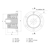 Palier 6 trous pour déchaumeur à disque KUHN H2233060 adaptable