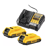 Pack 2 batteries XR 18V 2AH LI-ION + chargeur DCB1104D2-QW | DEWALT