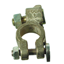 Cosse batterie Ø 10 mm + VL double serrage FOCA (negatif)