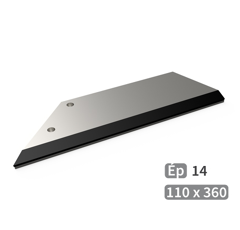 Aileron Gauche de déchaumeur carbure LEMKEN 3374421 adaptable