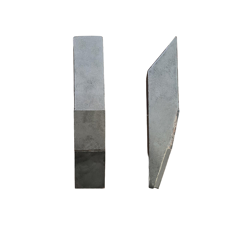 Embout de carrelet à souder carbure et plaquettes arrière TOUTES MARQUES 180x35 mm adaptable