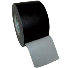 Ruban adhésif toile extrudée 50 mx 50 m - noir - Abraison