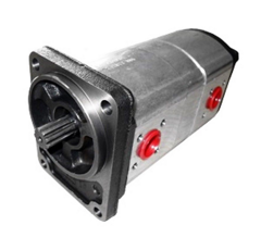 Pompe hydraulique 19 + 11 cm3 pour tracteur CLAAS/RENAULT 0510665375 adaptable