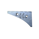 Nez de contre-sep Gauche avec plaquettes carbure équerre et renfort acier PÖTTINGER 929101050 adaptable