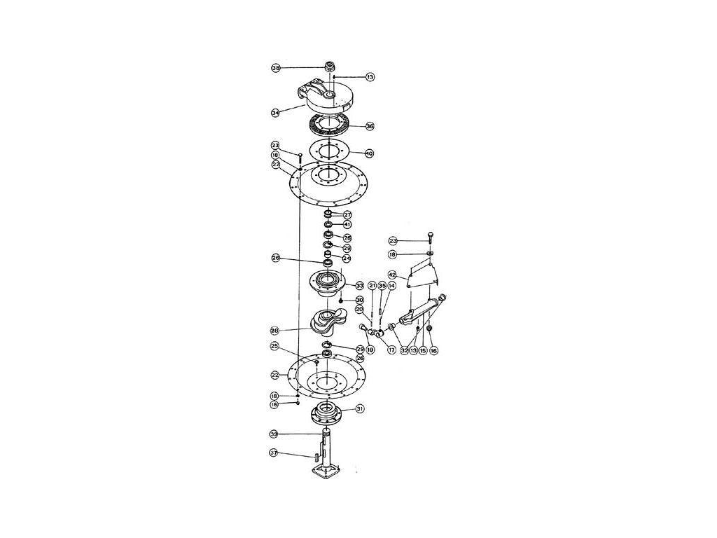 Soporte de rodillo hilerador KUHN GA 4501 GM 57515000 original | Agriqo