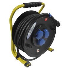 Enrouleur 3 + prises 230 V - 40 m