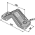 Bride de fixation pour R17811171R adaptable- BlackSteel©