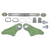 Kit relevage pour tracteur JOHN DEERE L169803 adaptable