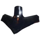 Soc triangulaire de bineuse agricole 300 x 4 mm adaptable