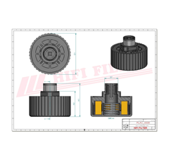 Filtre aération tracteur FS 626