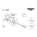 Pièces détachées pour pompe BERTOLINI - POLY 2073 adaptable