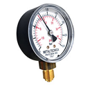 Manomètre à sec 1/4" Ø 60 mm pour tonne à lisier