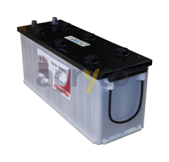 Batterie de démarrage 12 v - 140 ah - cca (en) 800 a pour téléscopique MANITOU 737688 adaptable