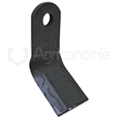 Couteau-Y pour broyeur 140x50mm DRAGONE ND00001672000 adaptable 