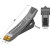 Pointe carbure 408 mm pour décompacteur ALPEGO E0510S adaptable