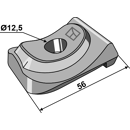 Support pour faneuse JF STOLL 0635250 adaptable - BlackSteel©