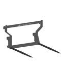 Pic botte frontale ronde 42 mm pour attelage EURO adaptable