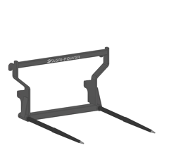 Pic botte frontale ronde 42 mm pour attelage EURO adaptable
