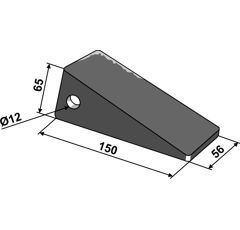Tiefenlockererscharspitze 1015071 Quivogne Nachbau