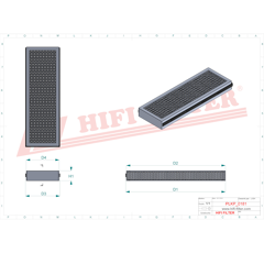 Filtre habitacle adaptable HIFI FILTER SC60021CAG