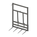 Pic bottes frontal 2001 mm pour type d'attelage DEUTZ adaptable