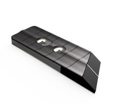 Pointe Gauche avec plaquettes carbure AMAZONE VNPK8.011.02A adaptable