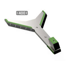 Pointe de décompacteur carbure et rechargement pour charrue DURO DENT0067 adaptable