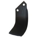 Lame droite 80 x 7 mm pour fraise PERUGINI adaptable - BlackSteel©