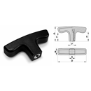 T-Griff mit Innengewinde 56x14 84210M6