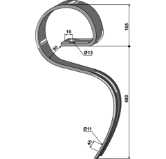 Grossfederzinken 10831 Carre Nachbau