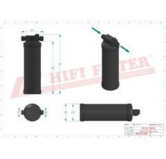 Deshydrateur Climatisation adaptable HIFI FILTER DYH60026