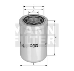 MANN  Ölfilter WH12571
