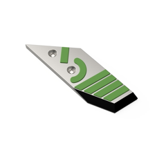 Pointe Droite carbure et rechargement pour charrue AMAZONE 72000676 adaptable