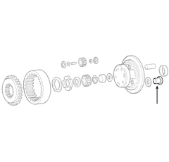 Verschlussstopfen M24 x 1,5 mm Traktor CASE IH - NEW HOLLAND - SAME 933799R1 - R140201 Nachbau