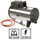 Générateur d'air chaud de 10 kW/h - Radiateur soufflant à gaz