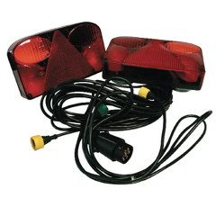 Feux et câble magnétique 12 m réversible adaptable