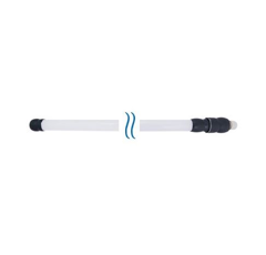 Tube Led Titanium T12 à 2 borniers - D32 - (x2)