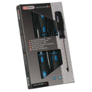 Boîte de tournevis plats PZ. 6 pièces