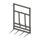 Pic bottes frontal 2001 mm pour type d'attelage FAUCHEUX G adaptable