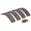 Jeu de garnitures de frein 330 mm pour machine agricole FENDT 04384742 adaptable