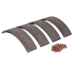 Jeu de garnitures de frein 330 mm pour machine agricole FENDT 04384742 adaptable