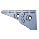 Nez de contre-sep Gauche carbure équerres et renfort acier pour charrue KUHN HUARD 223121 adaptable