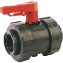 Vanne manuelle femelle SAFI 2 voies verrouillable 10 bars adaptable