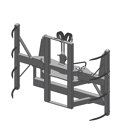 Griffe balles hydraulique 8 dents  JCB Q-FIT