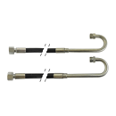 Tuyau hydraulique avec raccords pour téléscopique MANITOU 288038 adaptable
