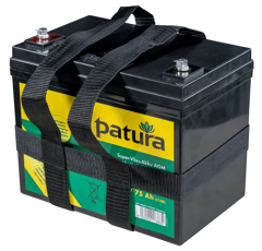 Super batterie fixée AGM 12 V | PATURA