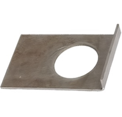 Plaque d'arrêt 75 mm pour arbre carré adaptable
