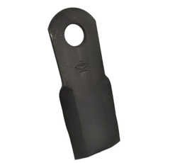 Couteau droit pour broyeur PEGORARO 009118 adaptable - Blacksteel©